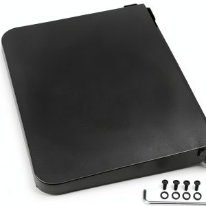 GORGERILA Foldable Grill Table Steel Black Weber Compatible-0