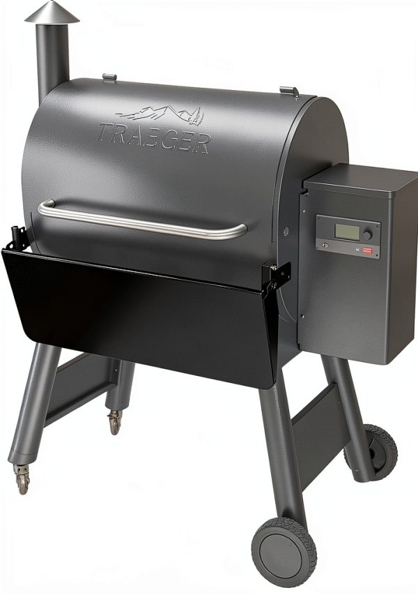 Traeger Folding Shelf Steel Outdoor Grill Prep Space-4