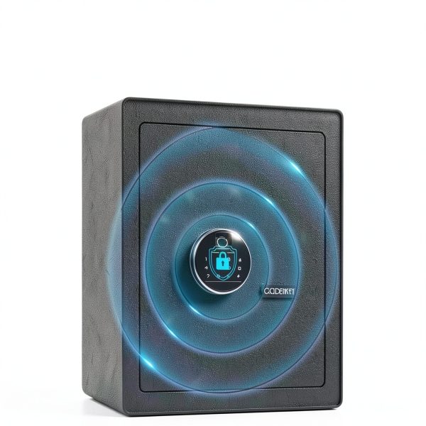 GOLDENKEY Electronic Safe Box Fingerprint Sensor Steel-3