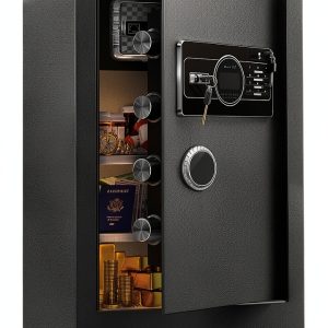 Safe-K Large Alloy Steel Hotel Safe Security Box-0
