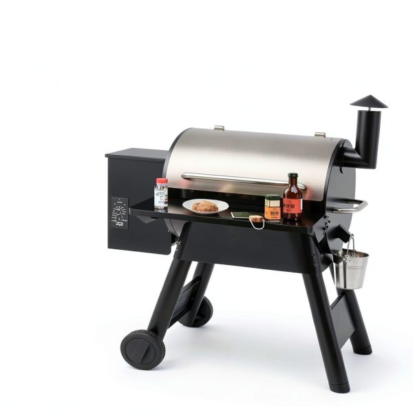 Grimate Folding Grill Shelf Black Modern Foldable Grilling-6
