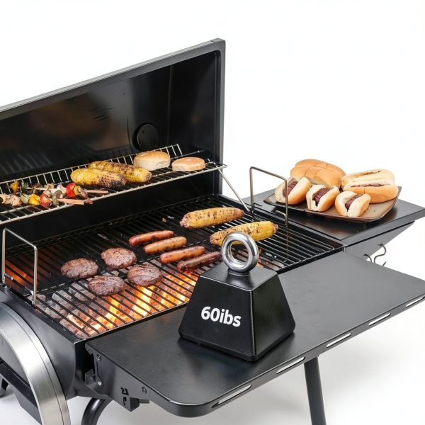 Bullro Front Shelf S1 Freestanding Barbecue Shelf Steel-4