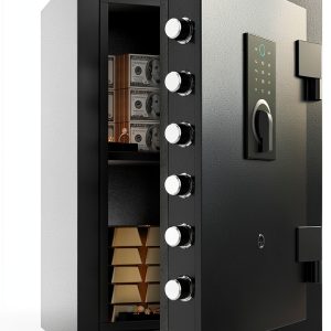 DAYI Biometric Fireproof Safe Alloy Steel Wall Mount-0