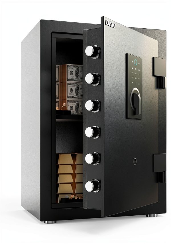 DAYI Biometric Fireproof Safe Alloy Steel Wall Mount-0