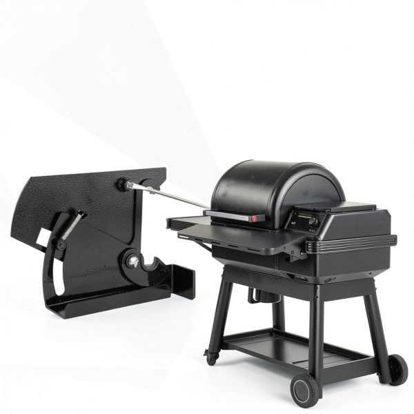 Bullro Front Shelf S1 Freestanding Barbecue Shelf Steel-3