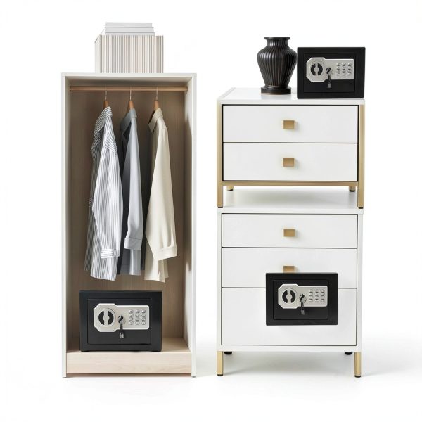 Yuanshikj Electronic Safe Portable Steel Home Security-5