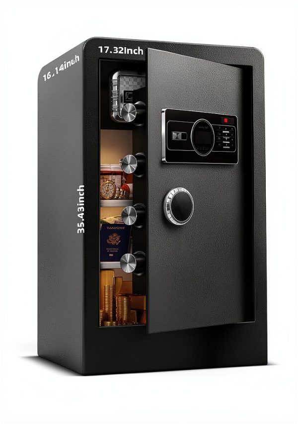 Safe-K Large Alloy Steel Hotel Safe Security Box-2