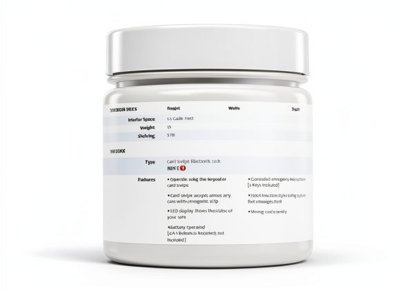 Mesa Safe Electronic Lock Portable Hotel Safe Floor Wall-1