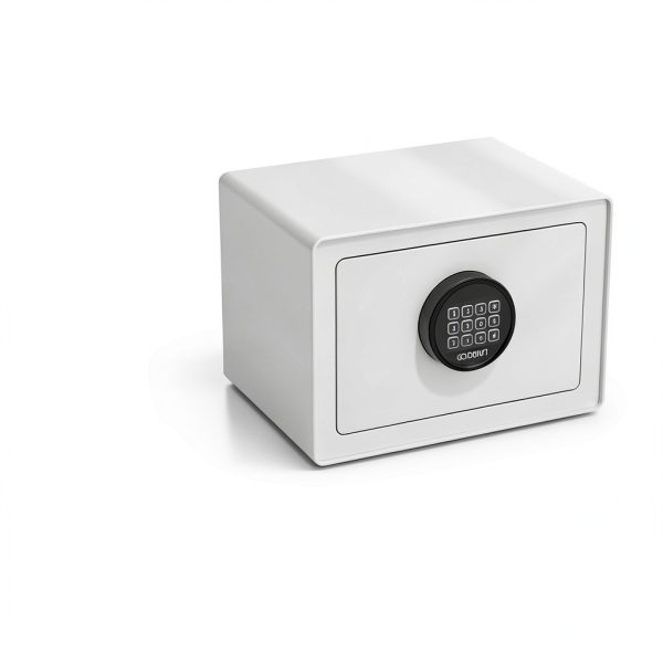 E68 White Hotel Safe Alloy Steel Modern Floor Wall Mount-2