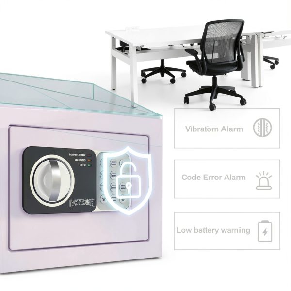 PATRON Pink Electronic Safe Portable Sensor Light Security-2