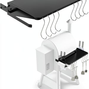 PHYESUVIN Folding Shelf Traeger Grill Accessories Iron-0