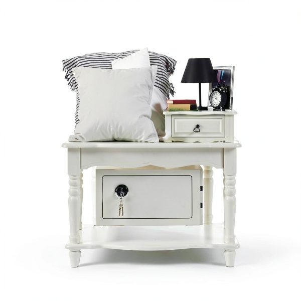 DreamsEden Steel Safe Box Key Lock Home Office Security-5