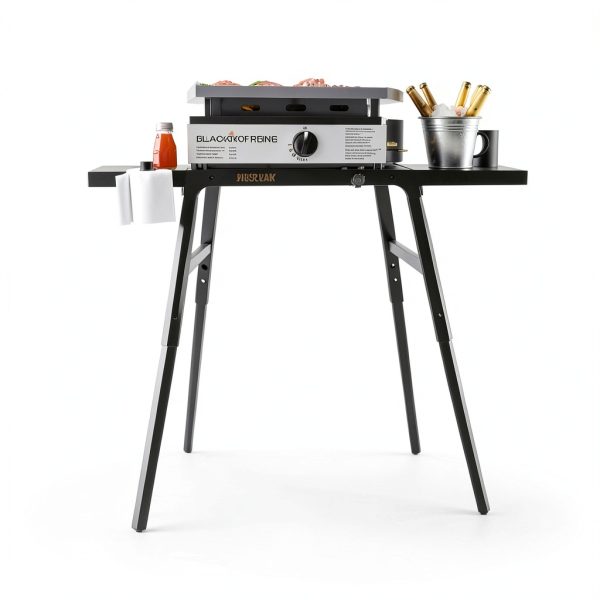 BBQCuker Tabletop Griddle Stand Adjustable Height-5