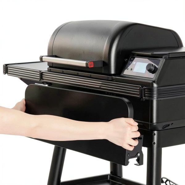 Bullro Front Shelf S1 Freestanding Barbecue Shelf Steel-6