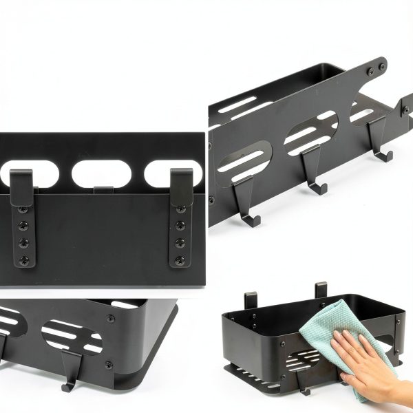 OEM Adjustable Aluminum Grill Shelf Storage Bin Traeger-5