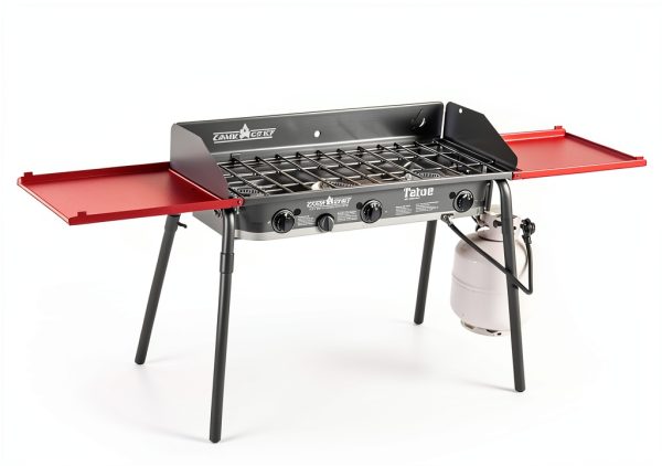 Camp Chef Folding Side Shelf Set Barbecue Accessory-2