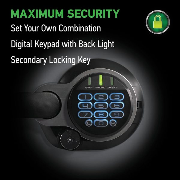 Master Lock Fireproof Waterproof Safe Electronic Lock Steel-8