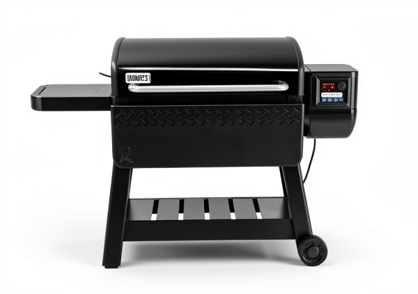 Weber Searwood XL 600 Pellet Grill Stainless Steel Outdoor-1