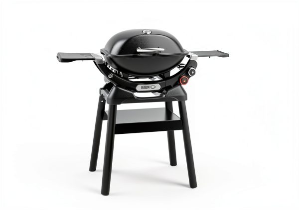 Weber Freestanding Barbecue Shelf Compact Black Grillers-4