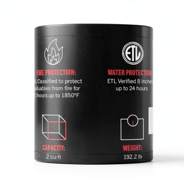 Master Lock Fireproof Safe 2Hr Protection Steel Security-8