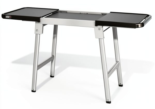 Weber Griddle Stand Collapsible Design Two Side Tables-0