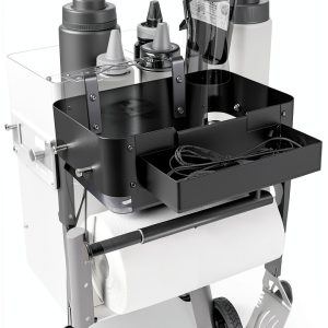 Pumdut Pellet Smoker Grill Caddy Steel Storage Rack Outdoor-0