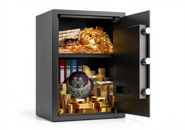 Bukumo Hotel Safe Electronic Combination Lock Wall Mount-2