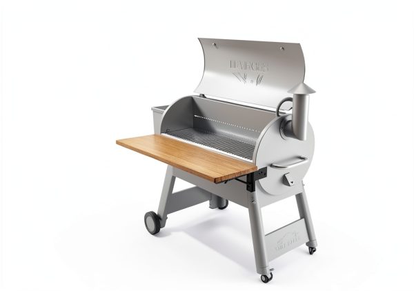 Iron Forge Tools Folding Wood Grill Shelf Traeger Pro 22-4