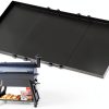 EasiBBQ Traeger Grill Storage Shelf Adjustable Iron Helper-0