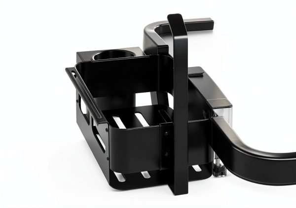 Goldusk BBQ Caddy Freestanding Grill Shelf Metal Organizer-5