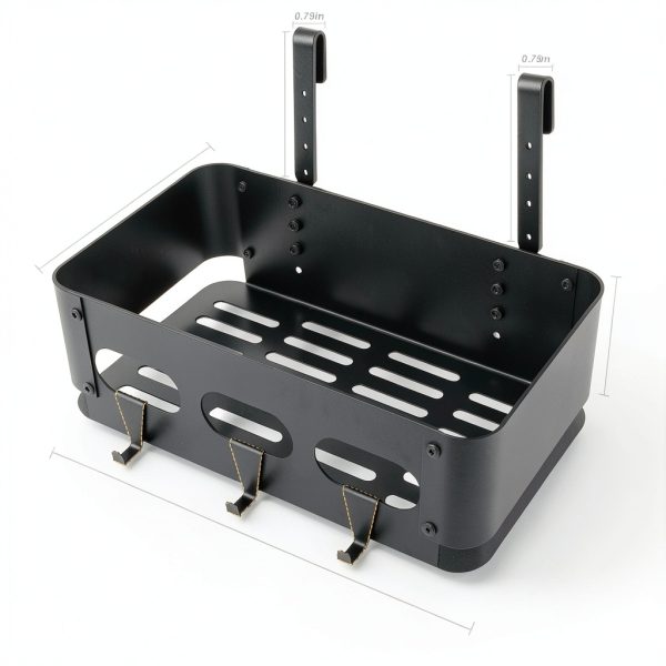 JKLESA Grill Storage Bin Iron Organizer Traeger Compatible-1