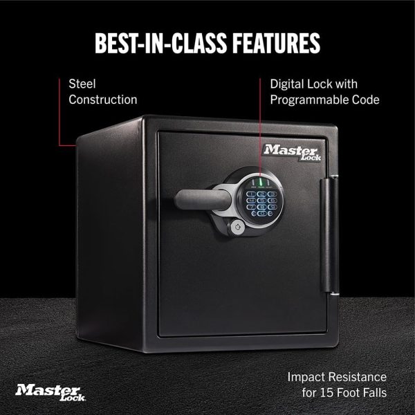Master Lock Fireproof Waterproof Safe Electronic Lock Steel-1