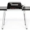Weber Griddle Stand Collapsible Design Two Side Tables-5