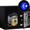 JUGREAT Electronic Safe Box Steel Anti-Pry Sensor Light-0