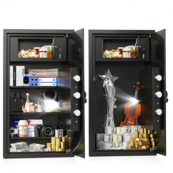 Surtisita Home Safe Alloy Steel Electronic Lock Fireproof-4