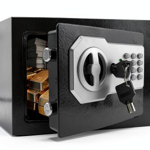 Yuanshikj Electronic Safe Portable Steel Home Security-0