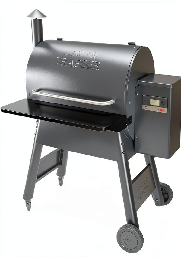 Traeger Folding Shelf Steel Outdoor Grill Prep Space-5