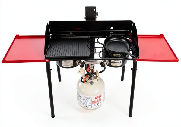 Camp Chef Side Shelf Foldable Steel Outdoor Stove Accessory-2