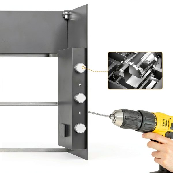 Home Safe Box Fireproof Waterproof Steel Security Digital-2