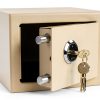 DreamsEden Steel Safe Box Key Lock Home Office Security-0
