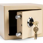 DreamsEden Steel Safe Box Key Lock Home Office Security-0