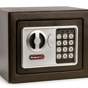 Stalwart Digital Lock Box Steel Compact Home Safe Security-0