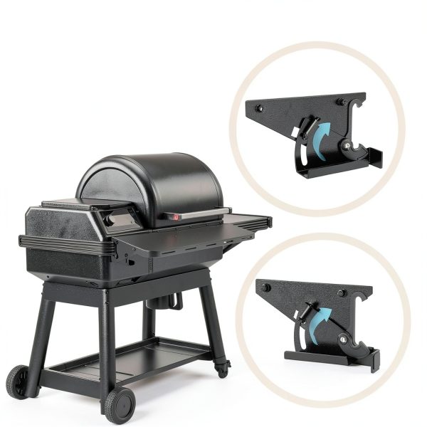 Bullro Front Shelf S1 Freestanding Barbecue Shelf Steel-2