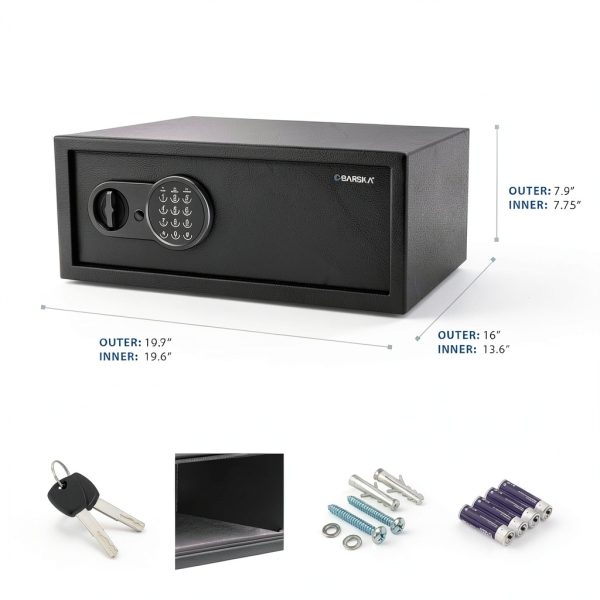 Digital Keypad Safe Steel Security Home Hotel Valuables-6