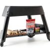 EasiBBQ Traeger Grill Storage Shelf Adjustable Iron Helper-5