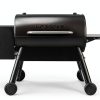 EasiBBQ Traeger Grill Storage Shelf Adjustable Iron Helper-4