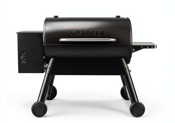 EasiBBQ Traeger Grill Storage Shelf Adjustable Iron Helper-4
