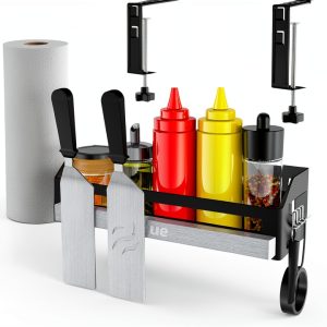 Oiyue Magnetic Griddle Caddy Iron Blackstone Grill Storage-0