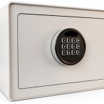 E68 White Hotel Safe Alloy Steel Modern Floor Wall Mount-0