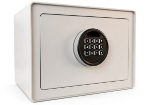 E68 White Hotel Safe Alloy Steel Modern Floor Wall Mount-0